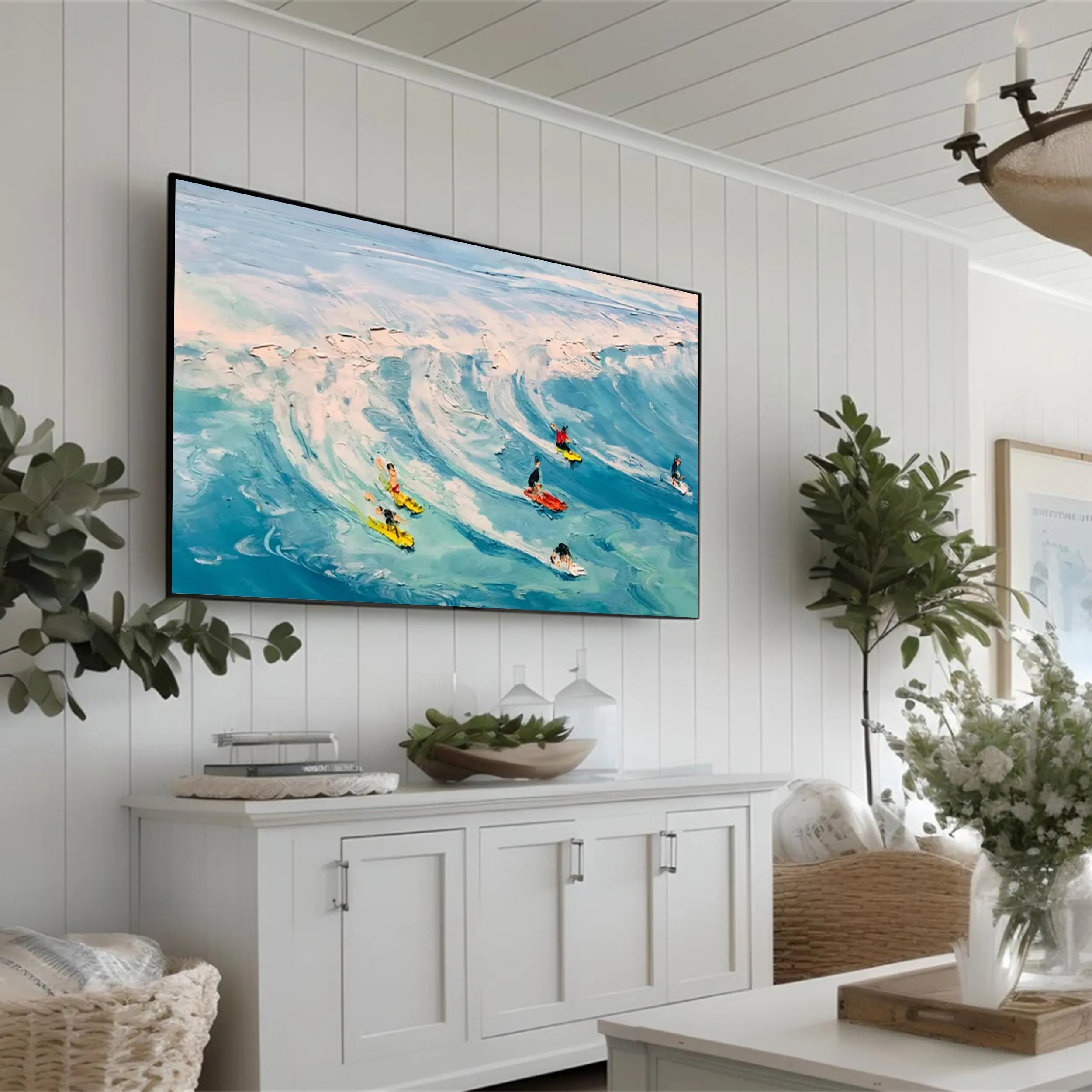 Ocean And Sky Painting #OS 133