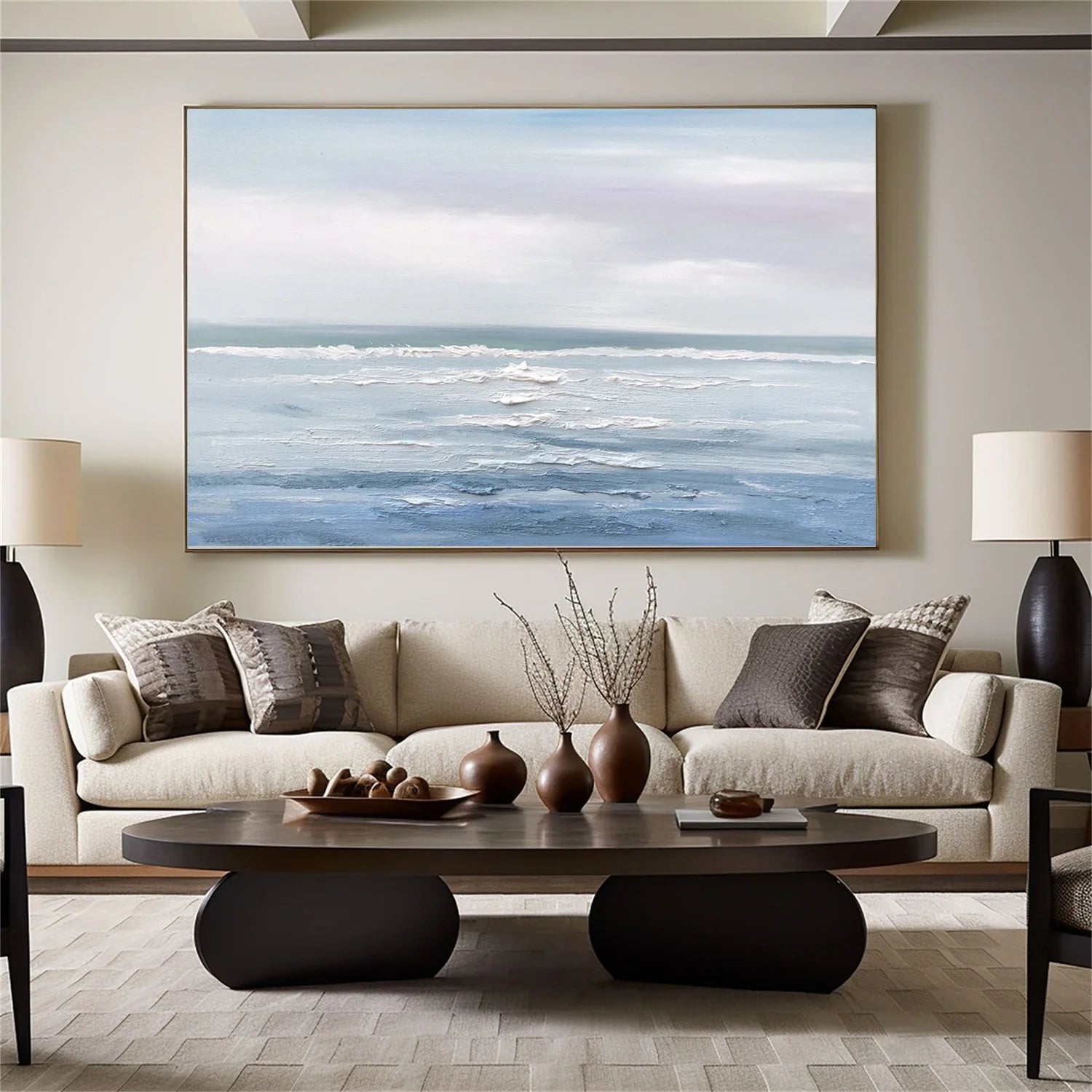 Sea & Sky Abstract Wall Art #MS130