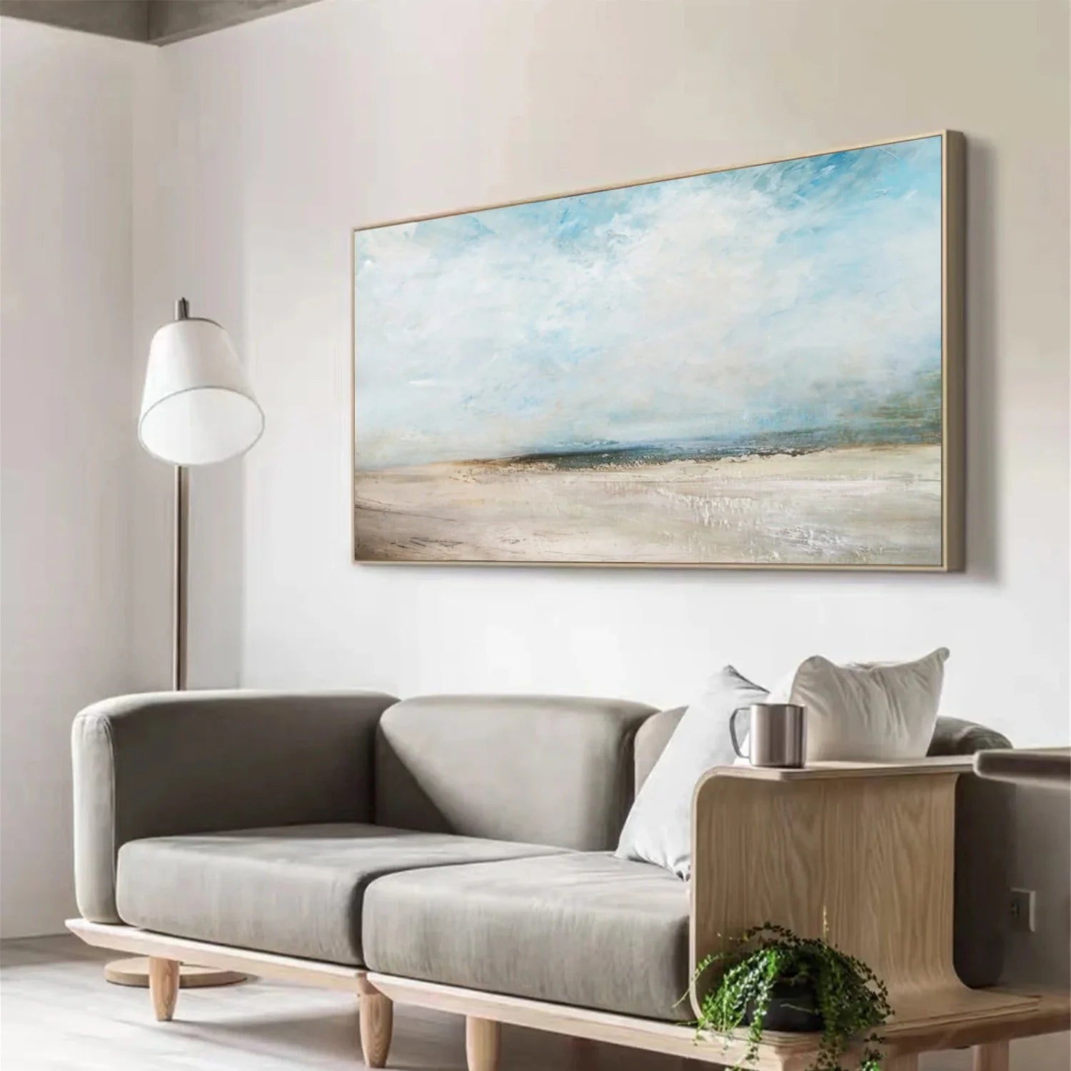 Sea & Sky Abstract Wall Art #MS164