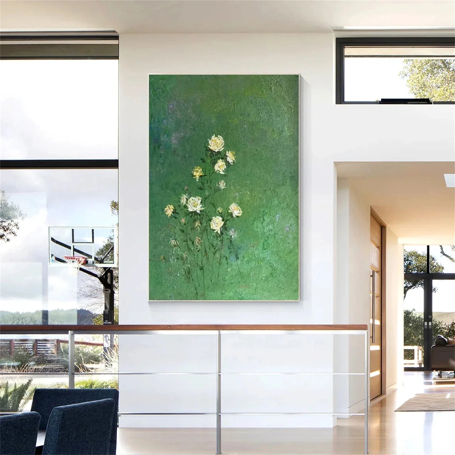 Flower And Tree Painting #FT 204