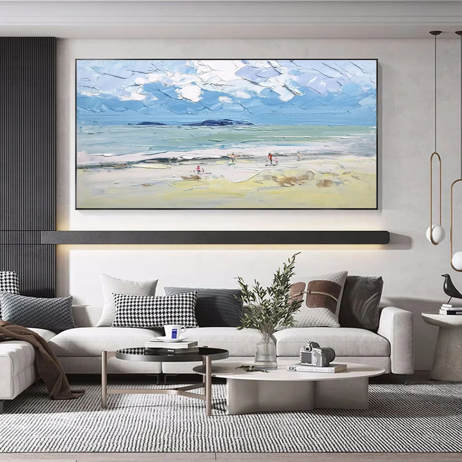 Sea & Sky Textured Art #MS097