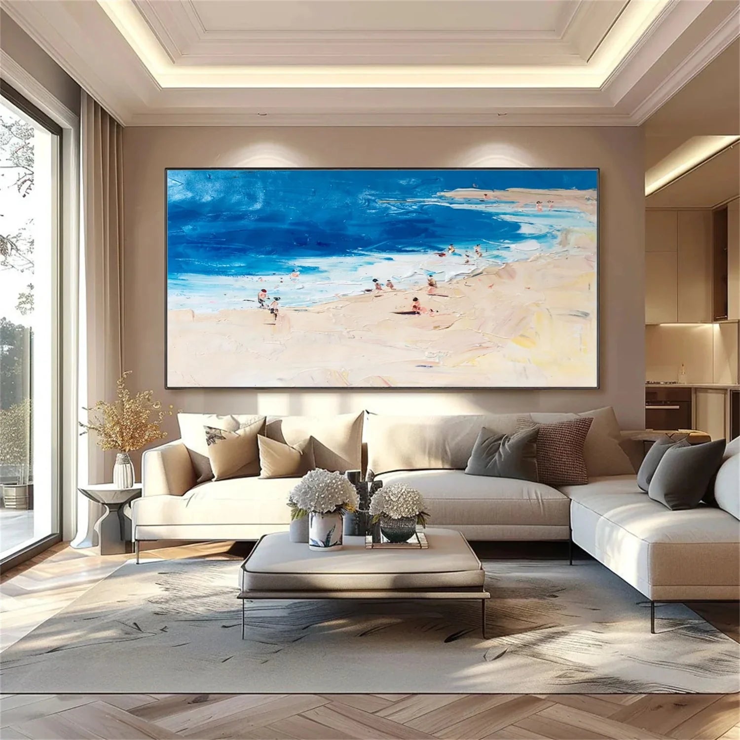 Sea & Sky Textured Art #MS098