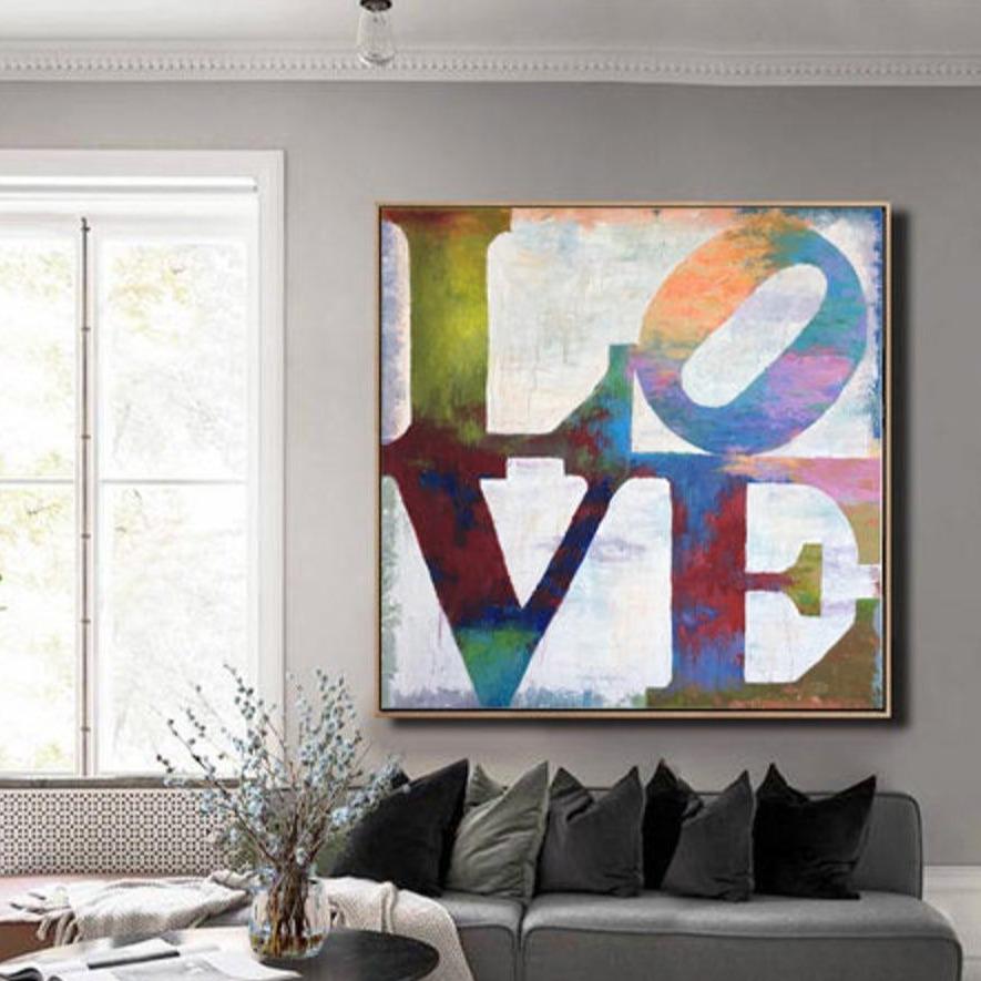Love Abstract Painting