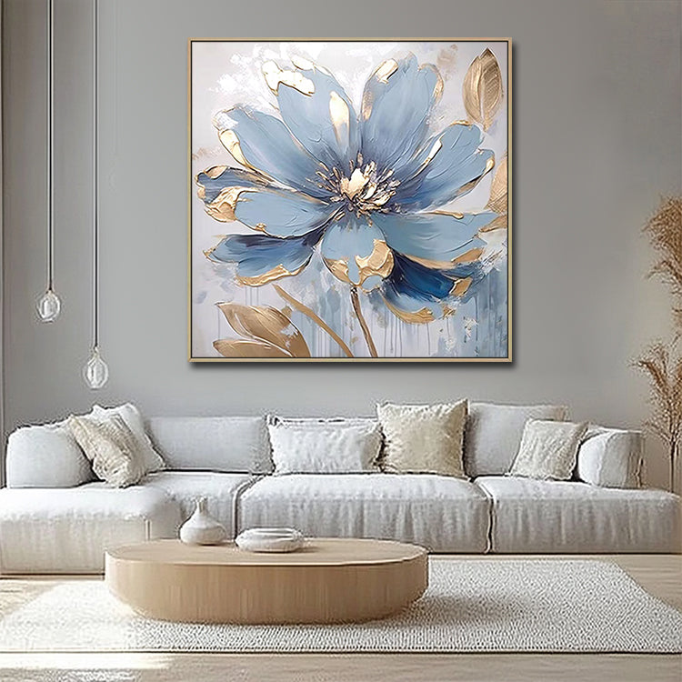 Flower Abstract Textured Wall Art #ML043