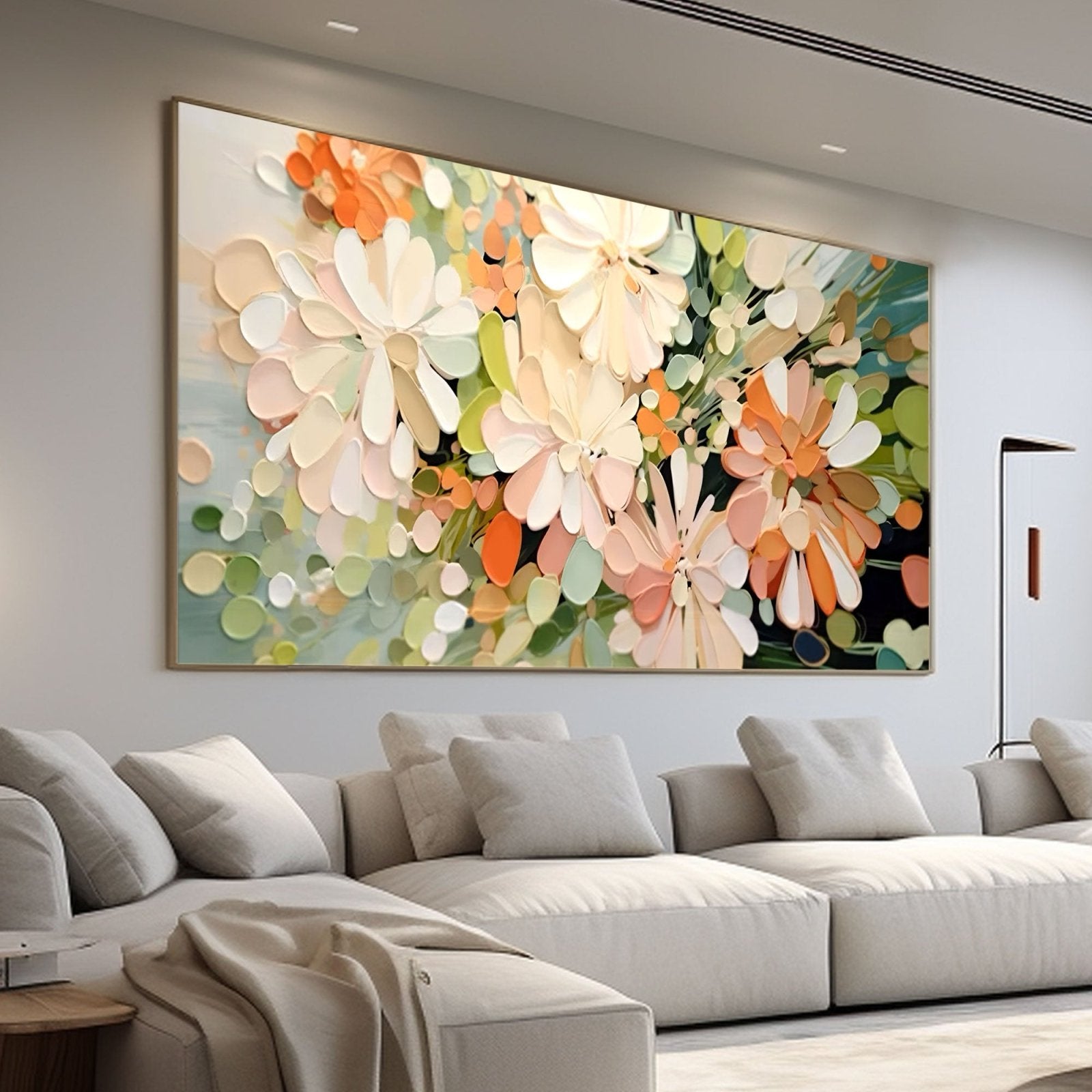 Abstract Painting "Blossoms of Reflection" - MasterGallery