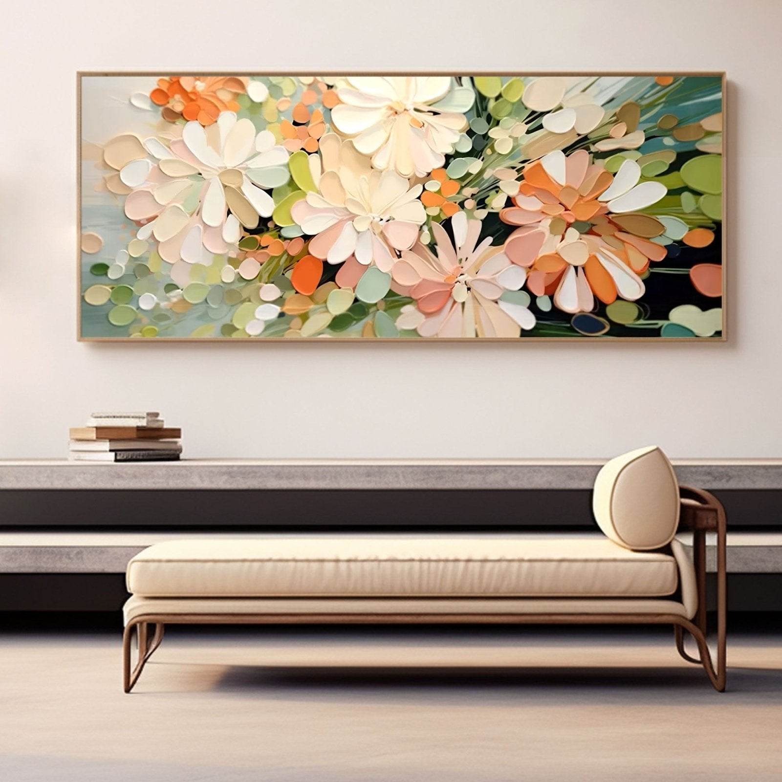 Abstract Painting "Blossoms of Reflection" - MasterGallery