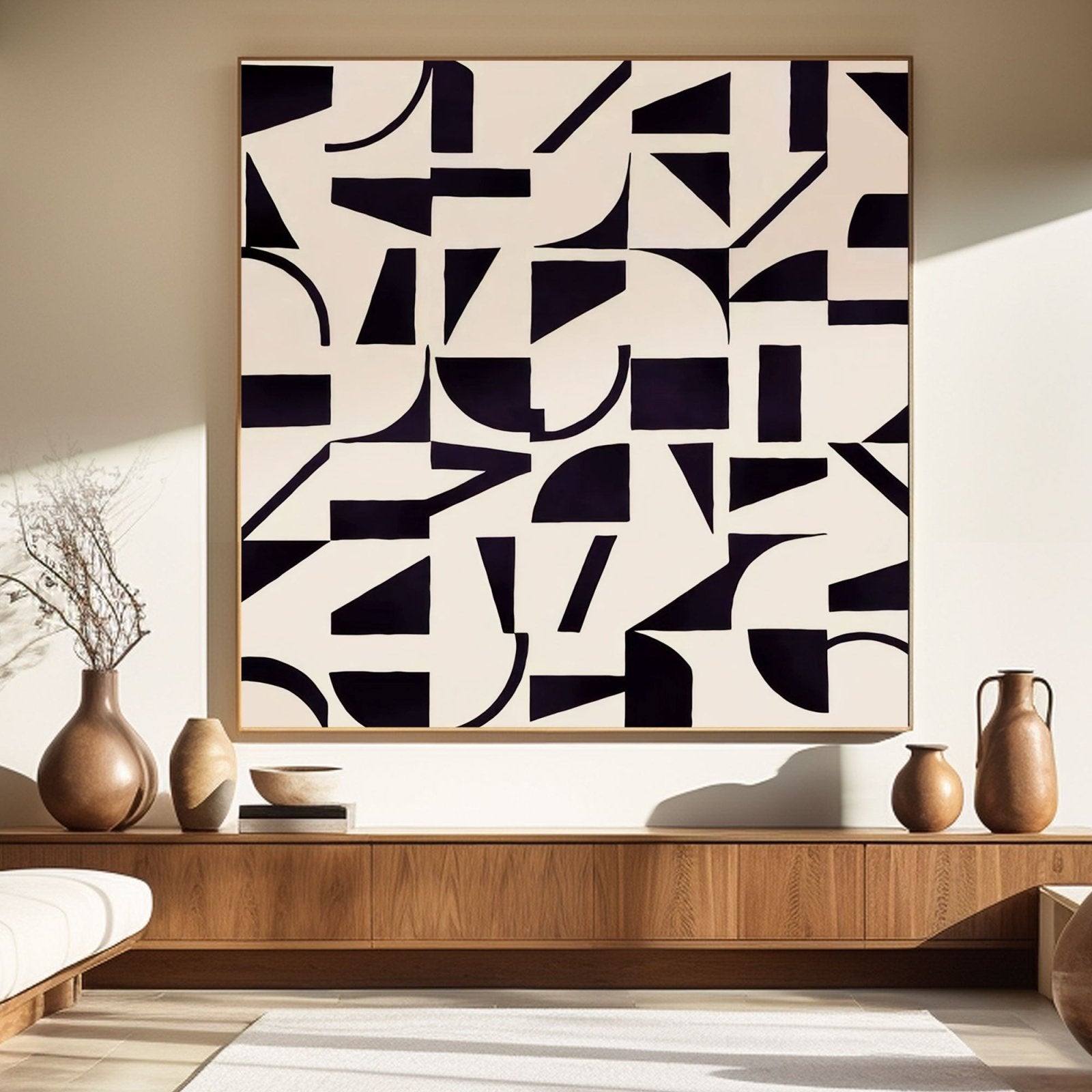 Abstract Painting "Bound by Opposites" - MasterGallery