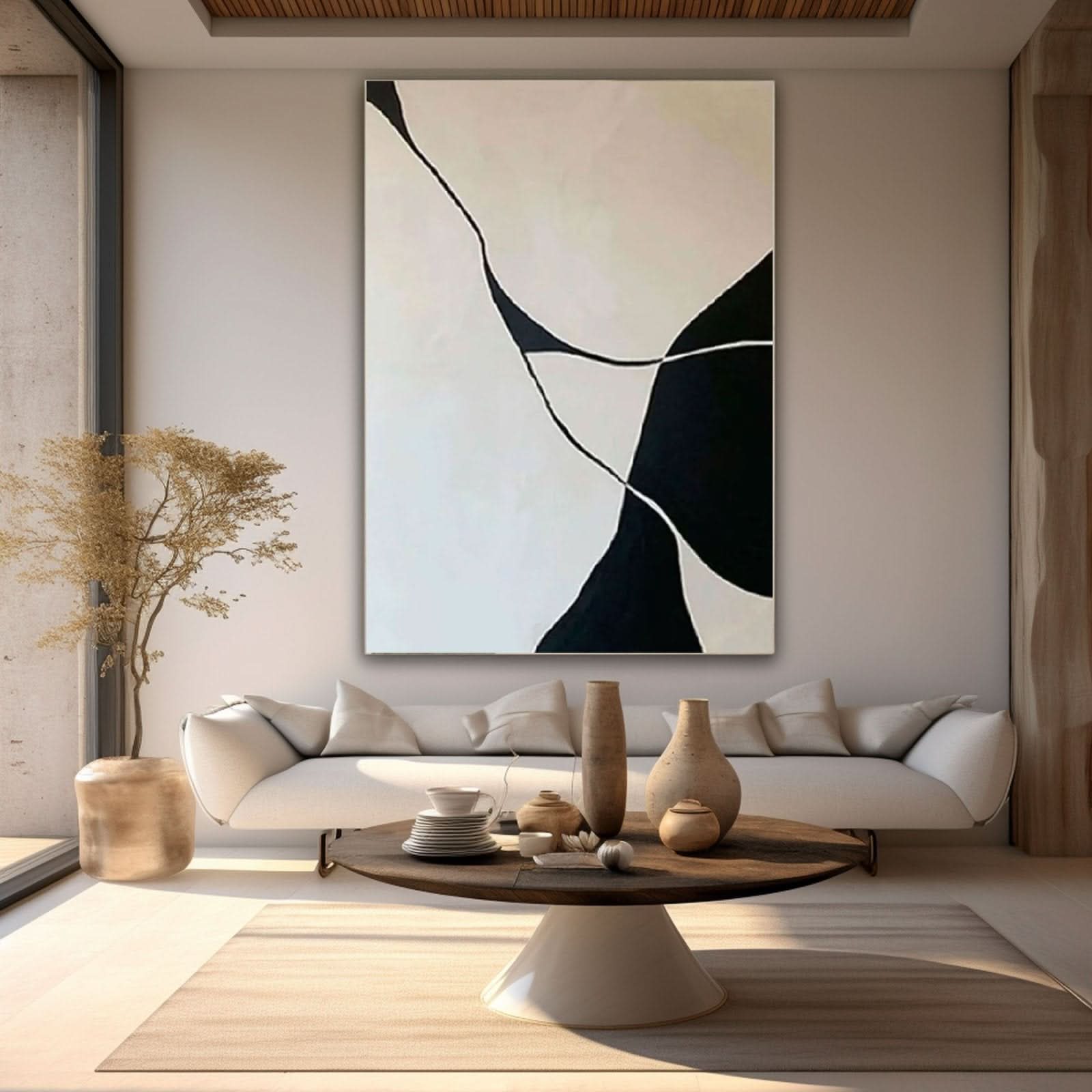 Abstract Painting "Divide" - nukeart