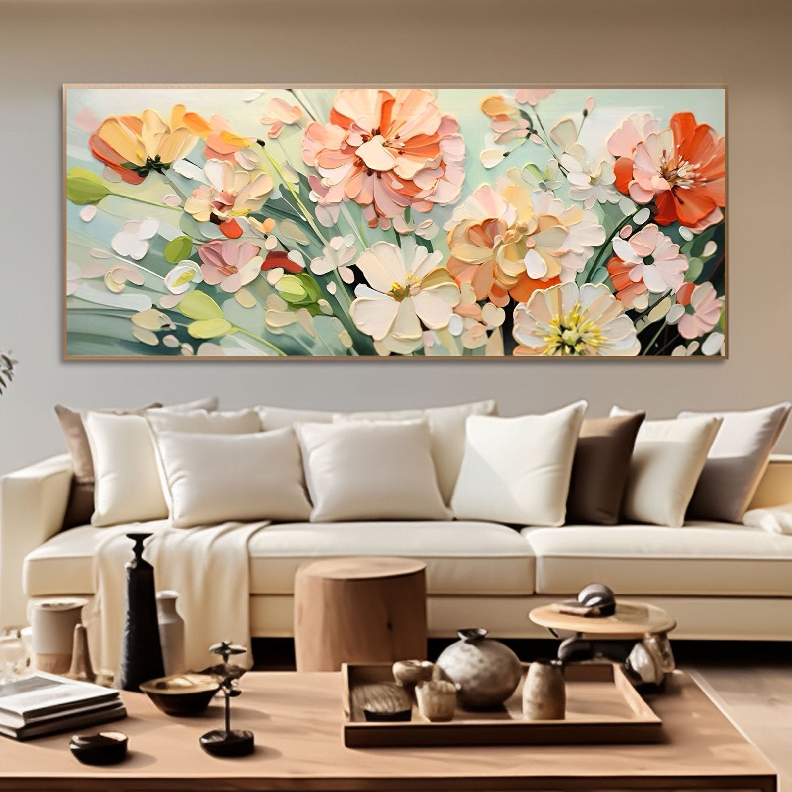 Abstract Painting "Harmony in Blossom" - MasterGallery