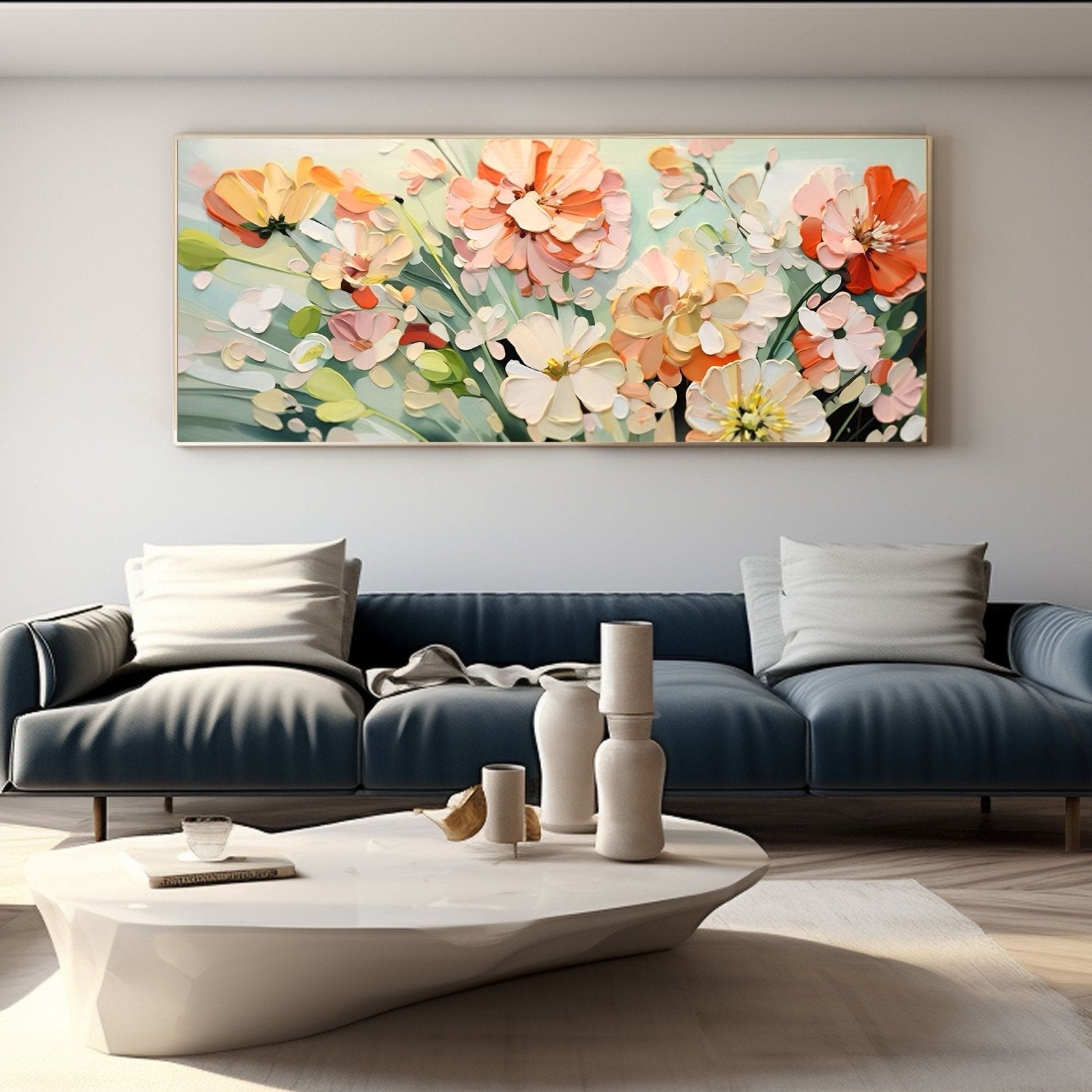 Abstract Painting "Harmony in Blossom" - MasterGallery