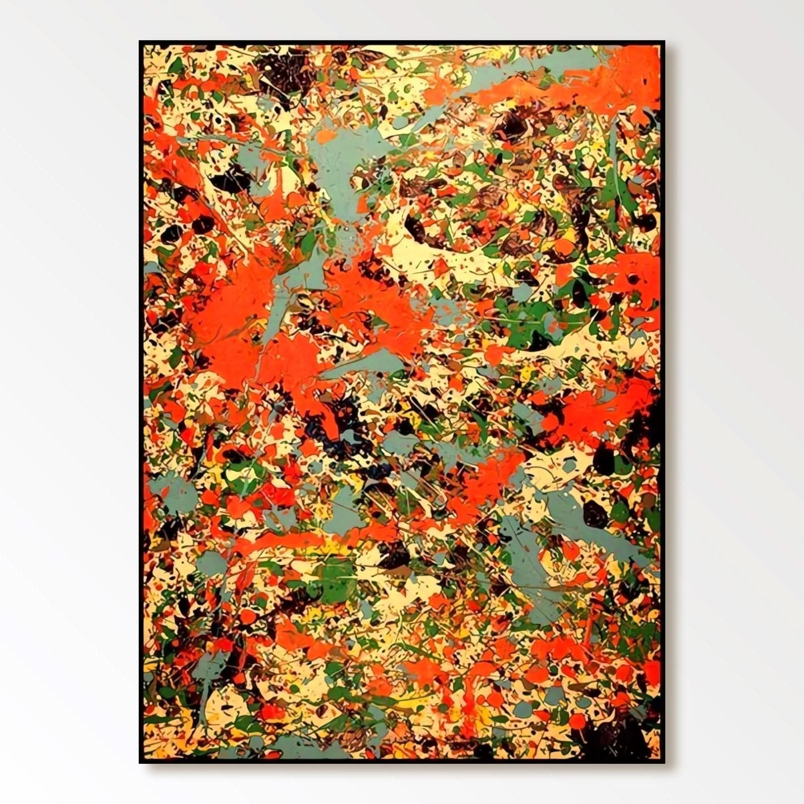 Abstract Painting "Infinite Layers" - nukeart