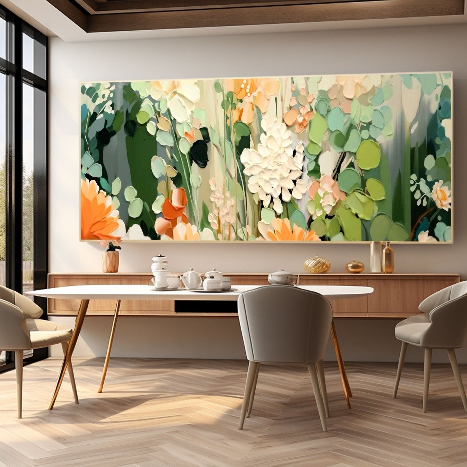 Abstract Painting "Transcendent Bloom" - MasterGallery