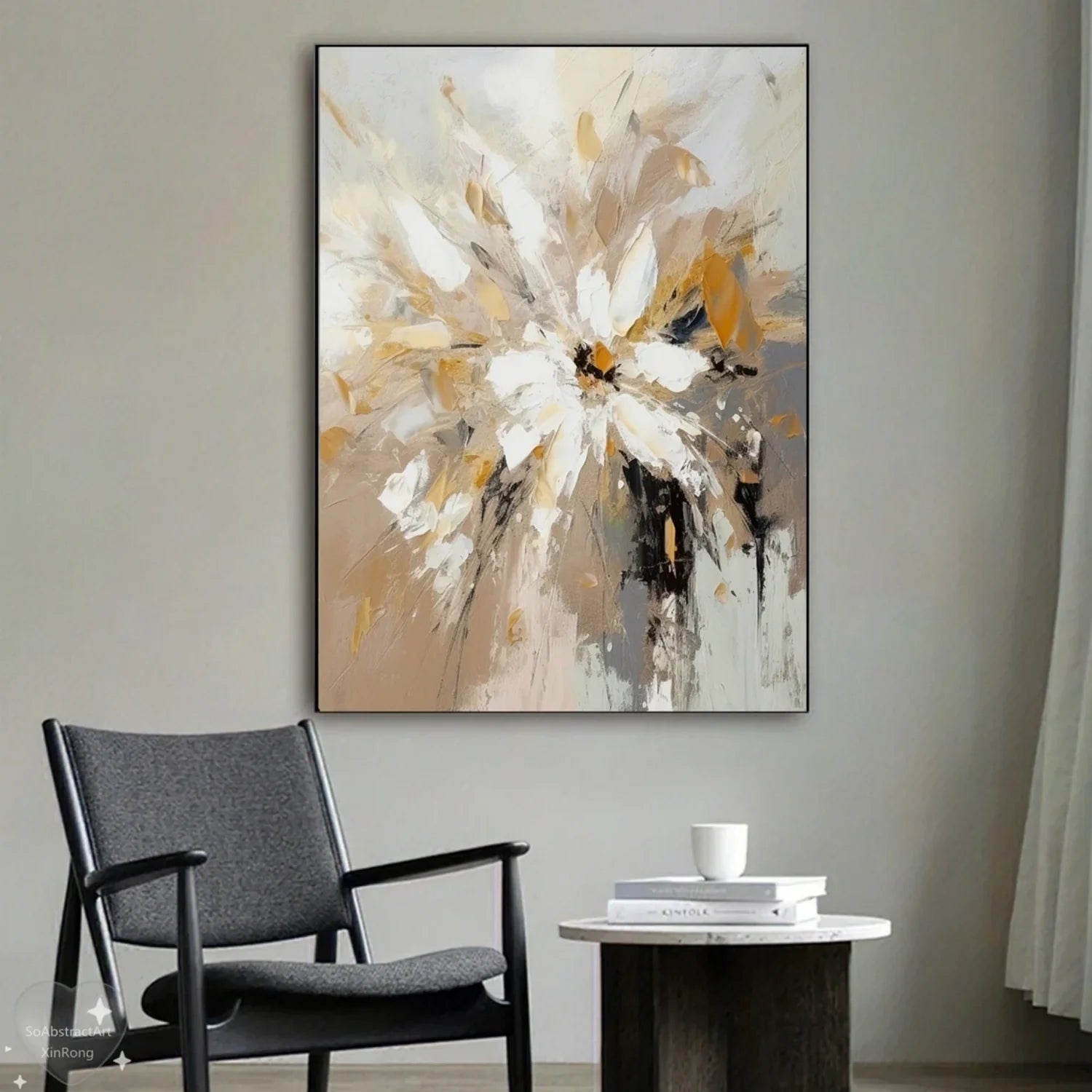 Flower & Tree Abstract Wall Art #ML099