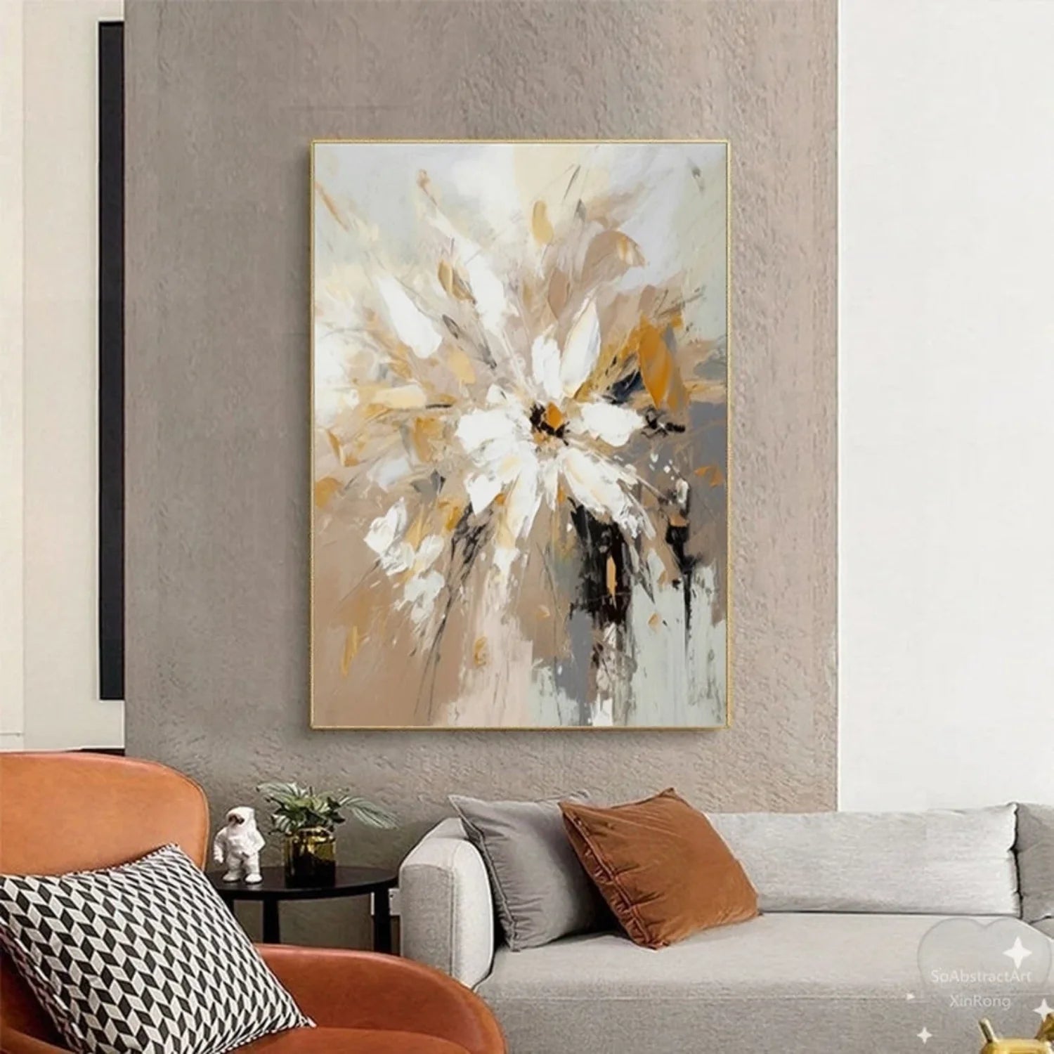 Flower & Tree Abstract Wall Art #ML099