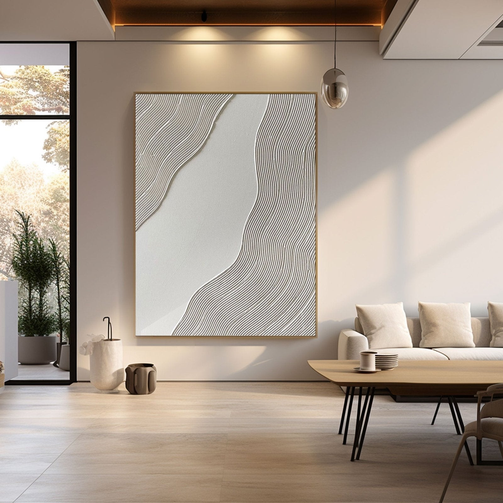 Plaster Painting "Streamline" - MasterGallery