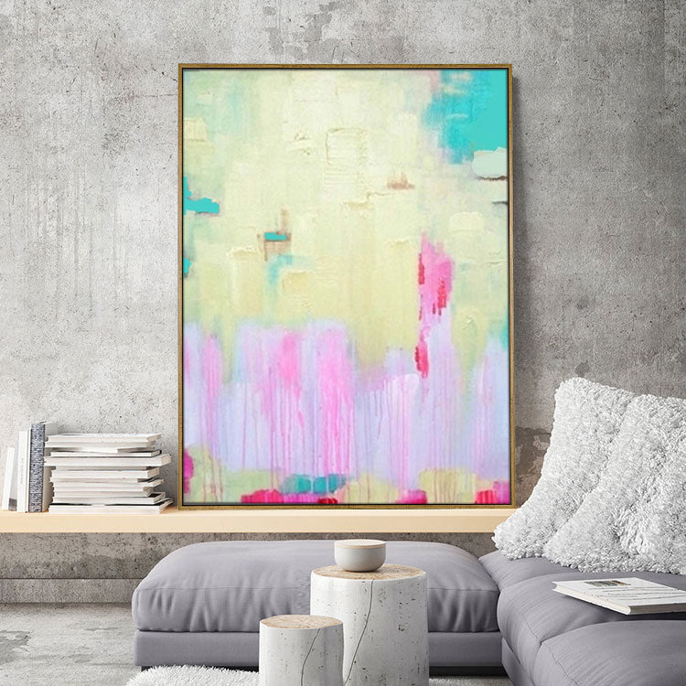 Large abstract painting . Contemporary ART. Modern painting,  texture art painting