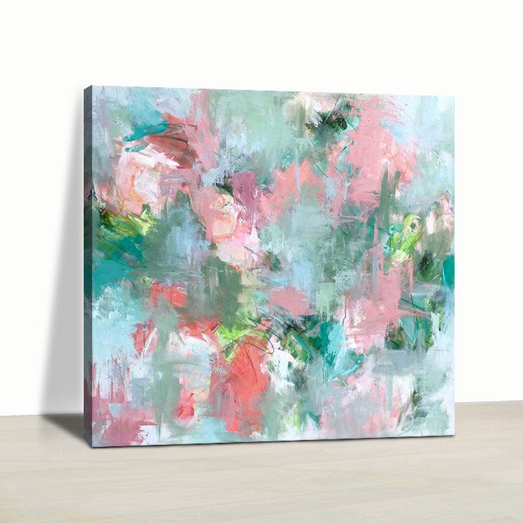 Large Canvas Art Abstract Original Paintings Colorful Paintings Contemporary Acrylic Paintings On Canvas | Scattered and fled