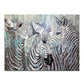 Zebra - Handmade Modern Canvas Painting Animal Wall Art