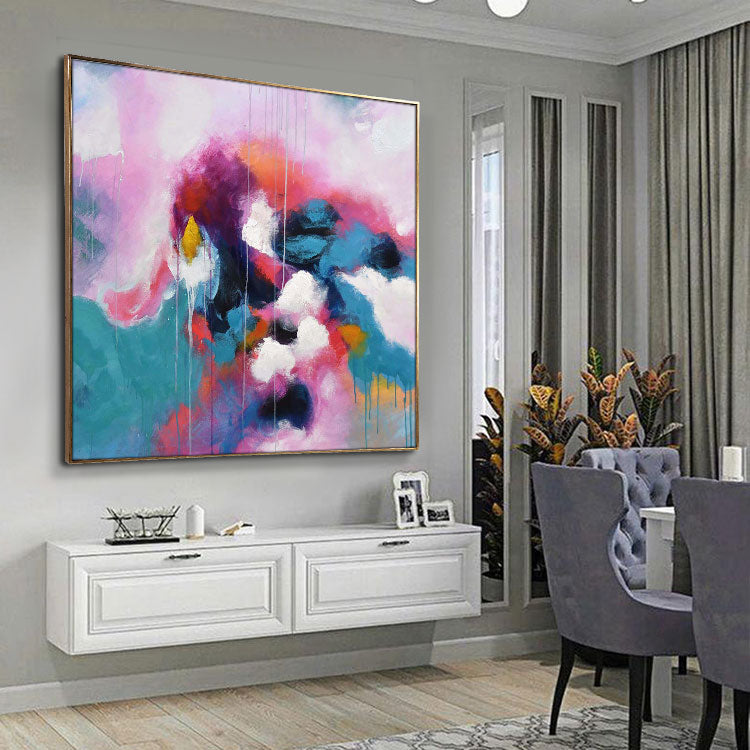 Extra Large Hand Made Art Original Art Painting Bedroom Abstract Acrylic Painting | Challenging Destiny