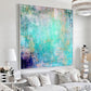 Oil Painting Hand Painted Original Art Painting Extra Large Abstract Art Canvas Fashion Art | Blue zone