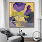 Large Painting Canvas Oil Painting Original Painting Handmade Painting Modern Colour Painting | Vase with Flowers