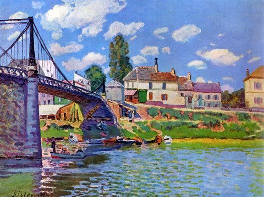 Bridge at Villeneuve la Garenne met