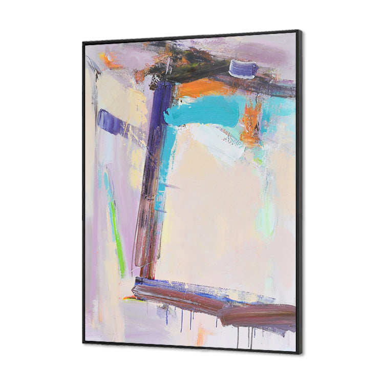 Open Window - Hand Painted Oil Painting Modern Wall Art