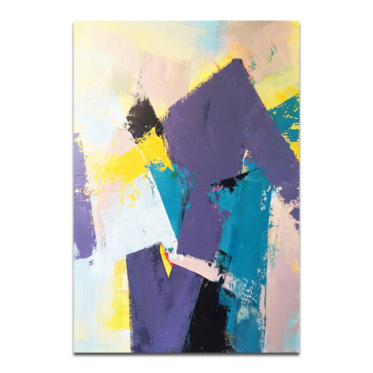 A Painter Paints - Hand Painted Acrylic Painting Modern Abstract Canvas Art