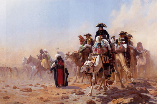 Napolean and his General Staff in Egypt