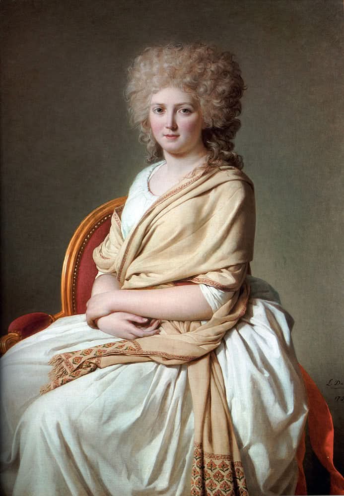 Portrait d'Anne Marie Louise Th. Lusson
