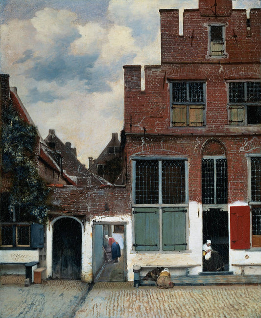 View of Houses in Delft known as The Little Street